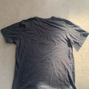 Gray Short Sleeve Nike Crew Neck Tee